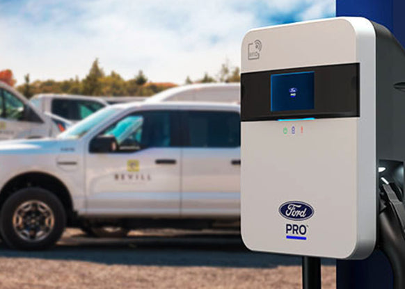 Ford Pro™ AC Charging Station 80A Series 2